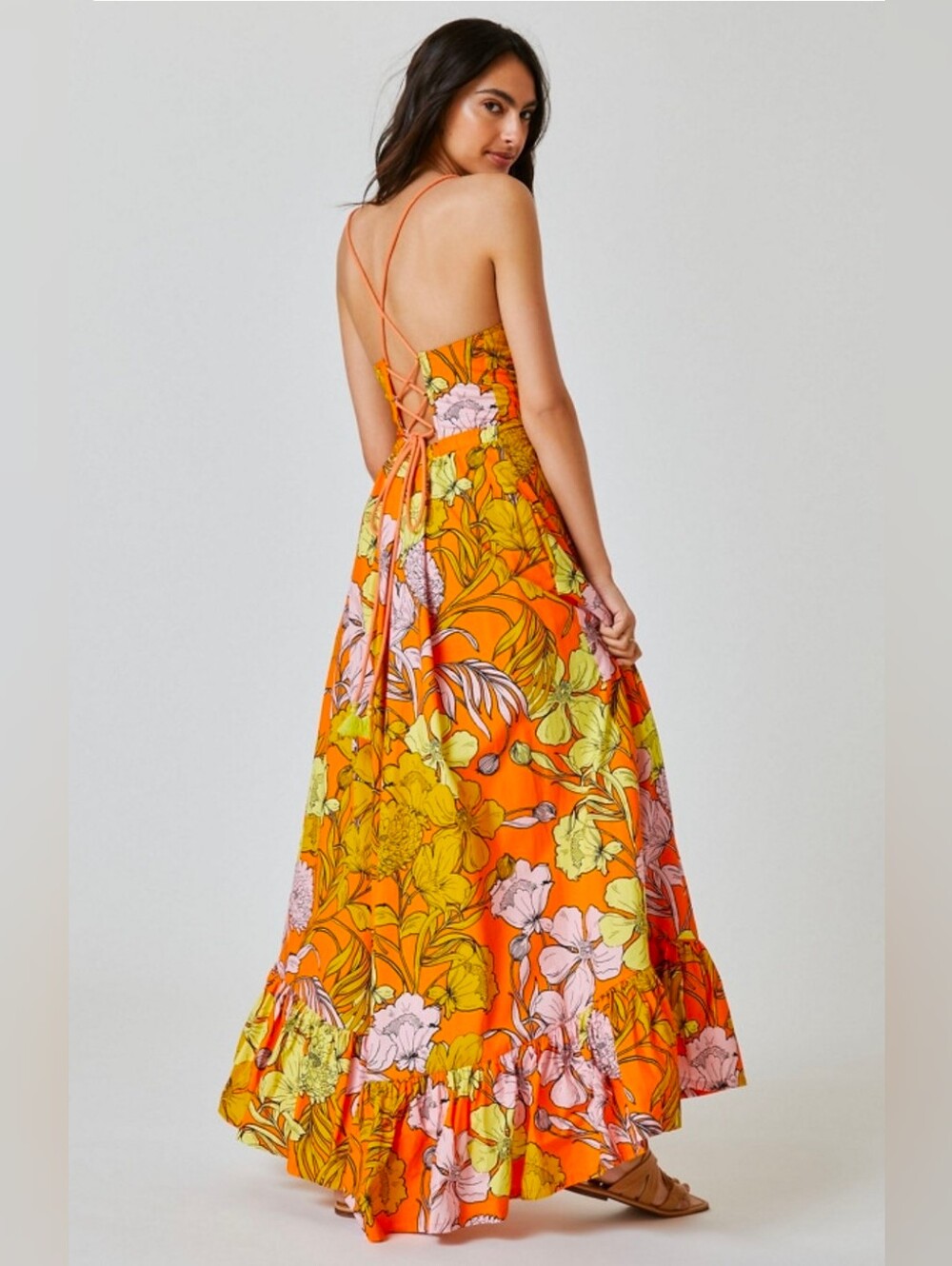 Anthropologie Plenty By Tracy Reese Floral Maxi Dress 2x